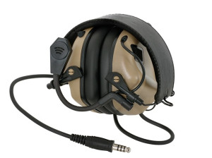 EARMOR АКТИВНЫЕ НАУШНИКИ С КОММУНИКАТОРОМ M32 TAN 13067