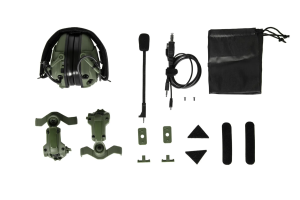 BIG DRAGON ТАКТИЧЕСКИЕ НАУШНИКИ HD-16 – OLIVE HS1903