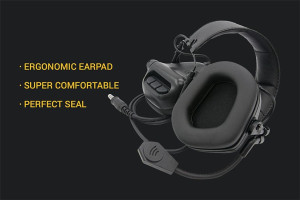 EARMOR ТАКТИЧЕСКИЕ НАУШНИКИ OPSMEN M32H EXF COYOTE BROWN HS2219