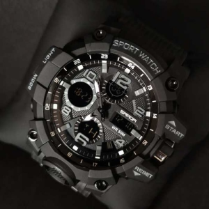 SANDA ГОДИННИК ТАКТИЧНИЙ POWER BLACK 25405