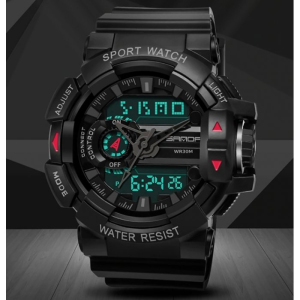 SANDA ГОДИННИК ТАКТИЧНИЙ BOX BLACK 25404