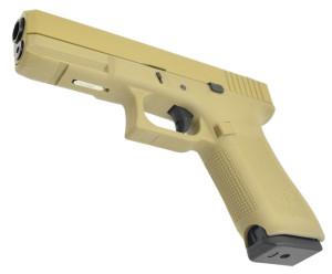 WE ПІСТОЛЕТ GLOCK 17 GEN5 METAL GREEN GAS TAN HS1072
