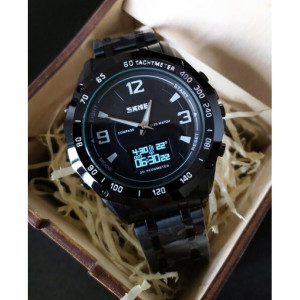SKMEI ЧАСЫ KOMPASS PRO BLACK 25070