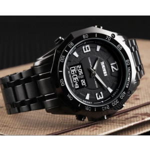 SKMEI ЧАСЫ KOMPASS PRO BLACK 25070