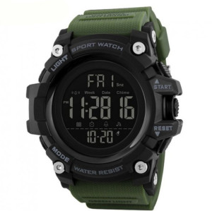 SKMEI ЧАСЫ LEOPARD BLACK/OLIVE 30413