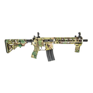 D-BOYS АВТОМАТ M4 9,5 4982M METAL MULTICAM HS2565
