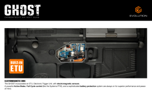 EVOLUTION АВТОМАТ 4 GHOST S EMR S CARBONTECH ETU BLACK HS1079