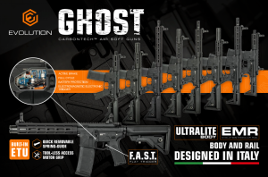 EVOLUTION АВТОМАТ 4 GHOST S EMR S CARBONTECH ETU BLACK HS1079