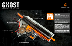 EVOLUTION АВТОМАТ 4 GHOST S EMR S CARBONTECH ETU BLACK HS1079