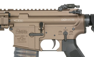 EMG АВТОМАТ DANIEL DEFENSE DDMK18 GBBR REPLICA TAN BLACK HS2548