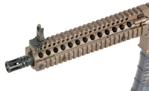 EMG АВТОМАТ DANIEL DEFENSE DDMK18 GBBR REPLICA TAN BLACK HS2548