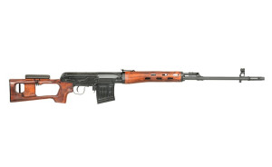 A&K СНАЙПЕРСЬКА ГВИНТІВКА AEG SVD СВД BLACK HS2583