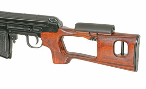 A&K СНАЙПЕРСЬКА ГВИНТІВКА AEG SVD СВД BLACK HS2583
