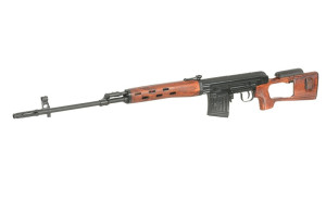 A&K СНАЙПЕРСЬКА ГВИНТІВКА AEG SVD СВД BLACK HS2583