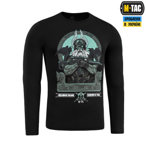 M-TAC ФУТБОЛКА ODIN MYSTERY ДЛИННЫЙ РУКАВ BLACK
