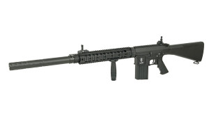 A&K СНАЙПЕРСЬКА ГВИНТІВКА SR-25 BLACK HS0682