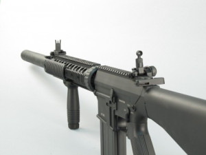 A&K СНАЙПЕРСЬКА ГВИНТІВКА SR-25 BLACK HS0682