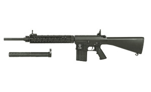 A&K СНАЙПЕРСЬКА ГВИНТІВКА SR-25 BLACK HS0682