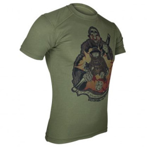 KRAMATAN TACTICAL DESIGN ФУТБОЛКА БЕЗ ПРАВА НА ОШИБКУ OLIVE