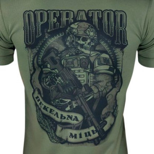 KRAMATAN TACTICAL DESIGN ФУТБОЛКА OPERATOR OLIVE