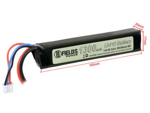 8FIELDS АКУМУЛЯТОР LIPO 7.4V 1300MAH 7,4V 20/40C 29469
