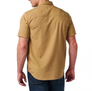 5.11 РУБАШКА ТАКТИЧЕСКАЯ AERIAL SHORT SLEEVE SHIRT ELMWOOD 71378-975