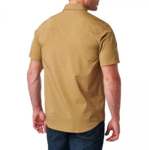 5.11 РУБАШКА ТАКТИЧЕСКАЯ AERIAL SHORT SLEEVE SHIRT ELMWOOD 71378-975