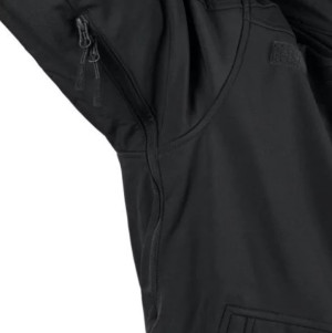 MIL-TEC КУРТКА ДЕМІСЕЗОННА SOFTSHELL JACKET SCU BLACK 10864002