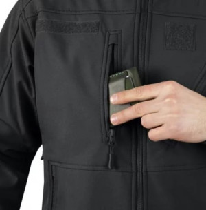 MIL-TEC КУРТКА ДЕМІСЕЗОННА SOFTSHELL JACKET SCU BLACK 10864002