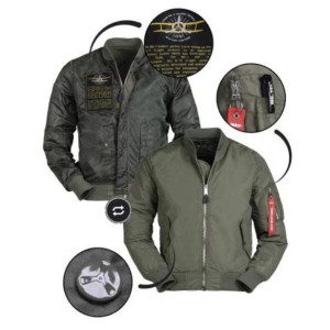 MIL-TEC КУРТКА STURM US SUMMER MA1 FLIGHT JACKET OLIVE 10401501