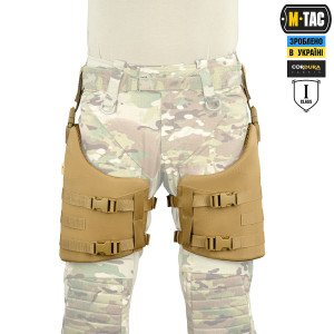M-TAC ЗАЩИТА БЕДЕР С БАЛЛИСТИЧЕСКИМ ПАКЕТОМ 1 КЛАСС (FMS) COYOTE