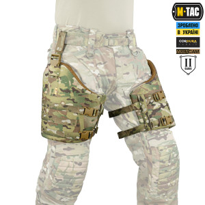 M-TAC ЗАЩИТА БЕДЕР С БАЛЛИСТИЧЕСКИМ ПАКЕТОМ 2 КЛАСС (FMS) MULTICAM