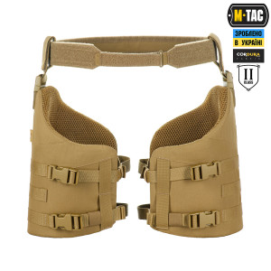 M-TAC ЗАЩИТА БЕДЕР С БАЛЛИСТИЧЕСКИМ ПАКЕТОМ 2 КЛАСС (FMS) COYOTE