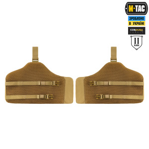 M-TAC ЗАЩИТА БЕДЕР С БАЛЛИСТИЧЕСКИМ ПАКЕТОМ 2 КЛАСС (FMS) COYOTE