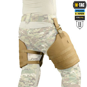 M-TAC ЗАЩИТА БЕДЕР С БАЛЛИСТИЧЕСКИМ ПАКЕТОМ 2 КЛАСС (FMS) COYOTE