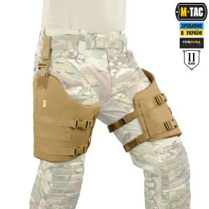 M-TAC ЗАЩИТА БЕДЕР С БАЛЛИСТИЧЕСКИМ ПАКЕТОМ 2 КЛАСС (FMS) COYOTE