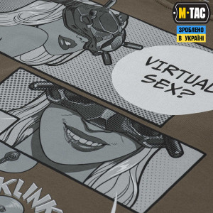 M-TAC ФУТБОЛКА COMICS DRONE GIRL DARK OLIVE