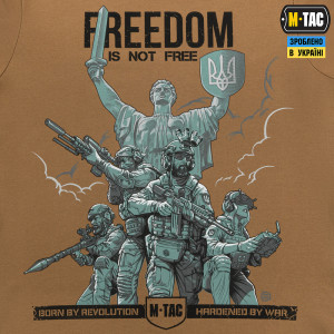 M-TAC ФУТБОЛКА FREEDOM COYOTE BROWN