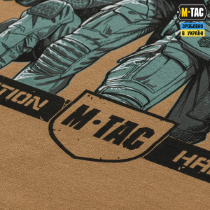 M-TAC ФУТБОЛКА FREEDOM COYOTE BROWN