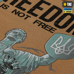 M-TAC ФУТБОЛКА FREEDOM COYOTE BROWN
