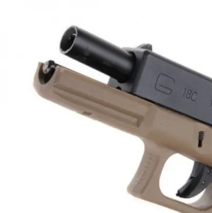WE ПИСТОЛЕТ GLOCK 18C GEN3 GBB SS10003-HT