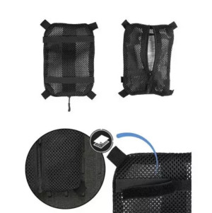 MIL-TEC ПОДСУМОК УНИВЕРСАЛЬНЫЙ MESH BAG WITH VELCRO S BLACK 16003502