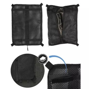 MIL-TEC ПІДСУМОК УНІВЕРСАЛЬНИЙ MESH BAG WITH VELCRO L BLACK 16003702