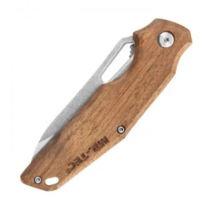 MIL-TEC НОЖ СКЛАДНОЙ WOOD FOLDING KNIFE WITH STEEL BLADE STEEL 15317700