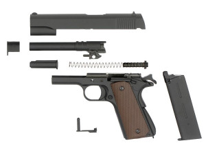 KJW ПІСТОЛЕТ COLT 1911 METAL GREEN GAS HS1435