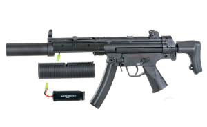 CYMA ПИСТОЛЕТ-ПУЛЕМЁТ MP5 CM.041 SD6 BLUE LIMITED EDITION HS0291