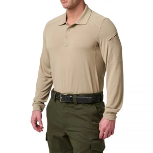 5.11 ПОЛО С ДЛИННЫМ РУКАВОМ HELIOS LONG SLEEVE POLO SILVER TAN 42022-160