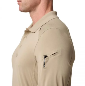 5.11 ПОЛО С ДЛИННЫМ РУКАВОМ HELIOS LONG SLEEVE POLO SILVER TAN 42022-160