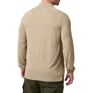 5.11 ПОЛО С ДЛИННЫМ РУКАВОМ HELIOS LONG SLEEVE POLO SILVER TAN 42022-160