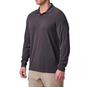 5.11 ПОЛО С ДЛИННЫМ РУКАВОМ HELIOS LONG SLEEVE POLO CHARCOAL 42022-018